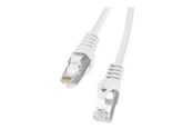 Netzwerk - Kabel - Lanberg patch cable - 25 cm - white RAL 9010 - Weiß - PCF6-10CC-0025-W