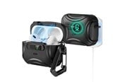 Handys - Anderes Zubehör - ESR Cyber FlickLock MagSafe Case for AirPods Pro 3 - Black - 4894240289204
