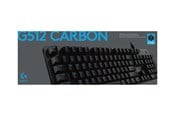 Tastaturen - Logitech Gaming G512 - Gaming Tastatur - Französisch - Schwarz - 920-009346
