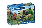 Playmobil - Playmobil Knights - Knights Troll with Lion Knight Treasure - 72116 - 72116