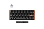 Tastaturen - Keychron K2 HE - Special Edition - keyboard - 75% - black dark rosewood Input Device - K2H-F1