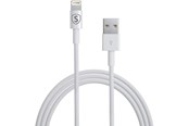 USB Kabel - SiGN Lightning-Cable for iPhone / iPad - MFi-certified - 2.4A - 12W - 1m - White - SNCAB-1M