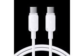 USB Kabel - SiGN USB-C to USB-C Cable - Fast Charging 100W - 1.2 m - White - SN-CC120W