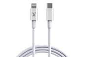 USB Kabel - SiGN USB-C to Lightning Cable 2.1A - 2m - White - SN-LU2M
