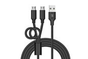 Gaming Zubehör - SiGN Charge & Play cable PS4 - charge two controllers simultaneously - 20165