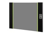 Rack-Gehäuse - DIGITUS Unique Series - front door - glass - 9U - DN-19 D-09-U-SW