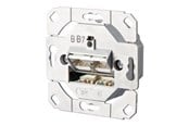 Netzwerkzubehör - METZ CONNECT E-DAT flush mount outlet - 130C381200-I
