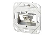 Netzwerkzubehör - METZ Connect flush mount outlet - 180°M without cover - 130B11D11200-E