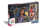 Puzzle - Clementoni Puzzle Square Disney's Wish, 3x48 Teile - 25310