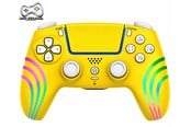 Gaming Zubehör - Deep Explorer RGB Wireless - Wave Yellow Edition - Wireless Controller - Sony PlayStation 5 - 3760430320549