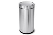 Mülltrennung - Simplehuman Abfalleimer mit Schwingdeckel – 55 L – gebürsteter Edelstahl - CW1442