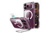 Handys - Cover & Cases - ESR Classic Hybrid Kickstand MagSafe Case for iPhone 18 Pro / 17 Pro - Clear - 4894240303146