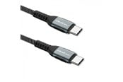 USB Kabel - Qoltec 52358 USB-C-zu-USB-C-Kabel - 1.5 m - USB 2.0 - 100 W - Schwarz - 52358