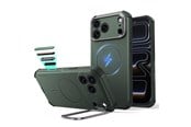 Handys - Cover & Cases - ESR Cyber Tough Kickstand MagSafe Case for iPhone 18 Pro / 17 Pro - Green - 4894240307939