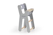 Baby Spielzeug - Moover Hochstuhl - Grau mit Herz - 884679