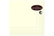 Küchenzubehör - Asp-Holmblad Servietten ”CREME” - 91004