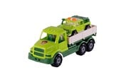 Spielzeugauto - Cavallino Toys Cavallino XL Torpedo Truck with Survival Jeep Green 44.5cm - 1930SF01