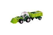 Spielzeugauto - Cavallino Toys Cavallino XL Tractor Green with Tipper Trailer and Bucket Set 9-piece. - 3115SF01