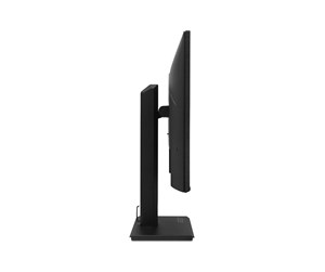 Acer b248w e5 | b248we5b | 24 palcev | wuxga 1920x1200 | ips | 100hz | usb-c rj45 webcam | črn poslovni monitor 4 Acer b248we5b stranski profil monitorja z nastavljivim stojalom