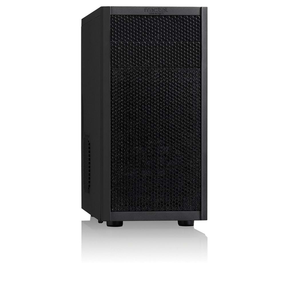 Fractal Design Core 1000 USB 3.0 - Gehäuse - Minitower - Schwarz - Gehaeuse - FD-CA-CORE-1000-USB3-BL