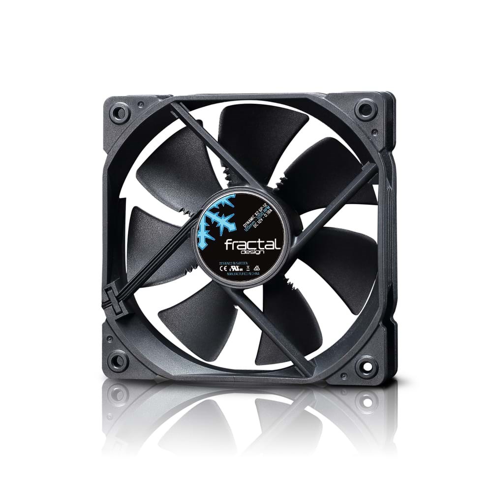 Fractal Design Fan Dynamic X2 GP-12 - Gehäuselüfter - 120mm - Schwarz - 19 dBA - Gehaeuseluefter - FD-FAN-DYN-X2-GP12-BK