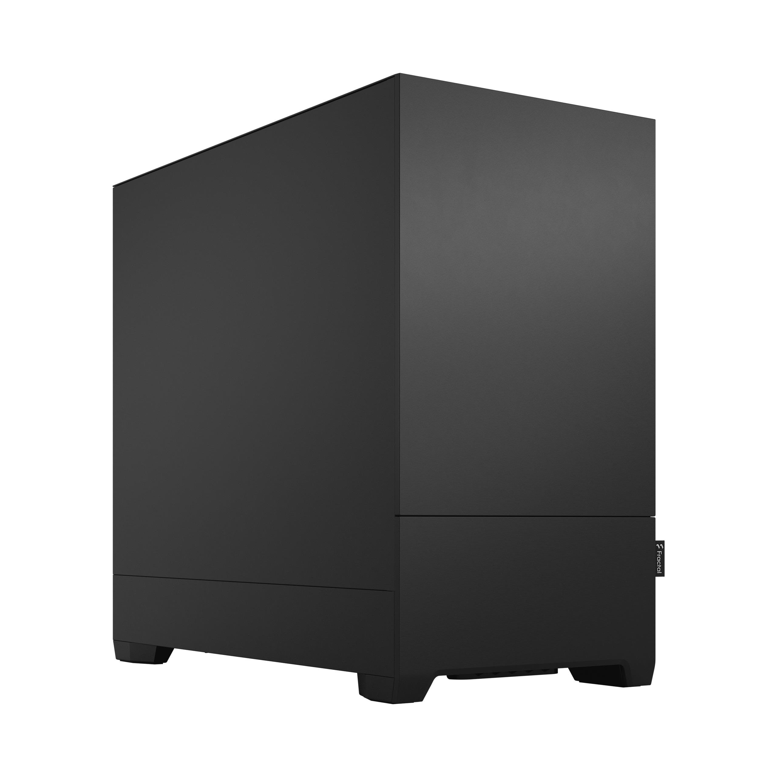 Fractal Design Pop Mini Silent - Black Solid - Gehäuse - Miditower - Schwarz - Gehaeuse - FD-C-POS1M-01