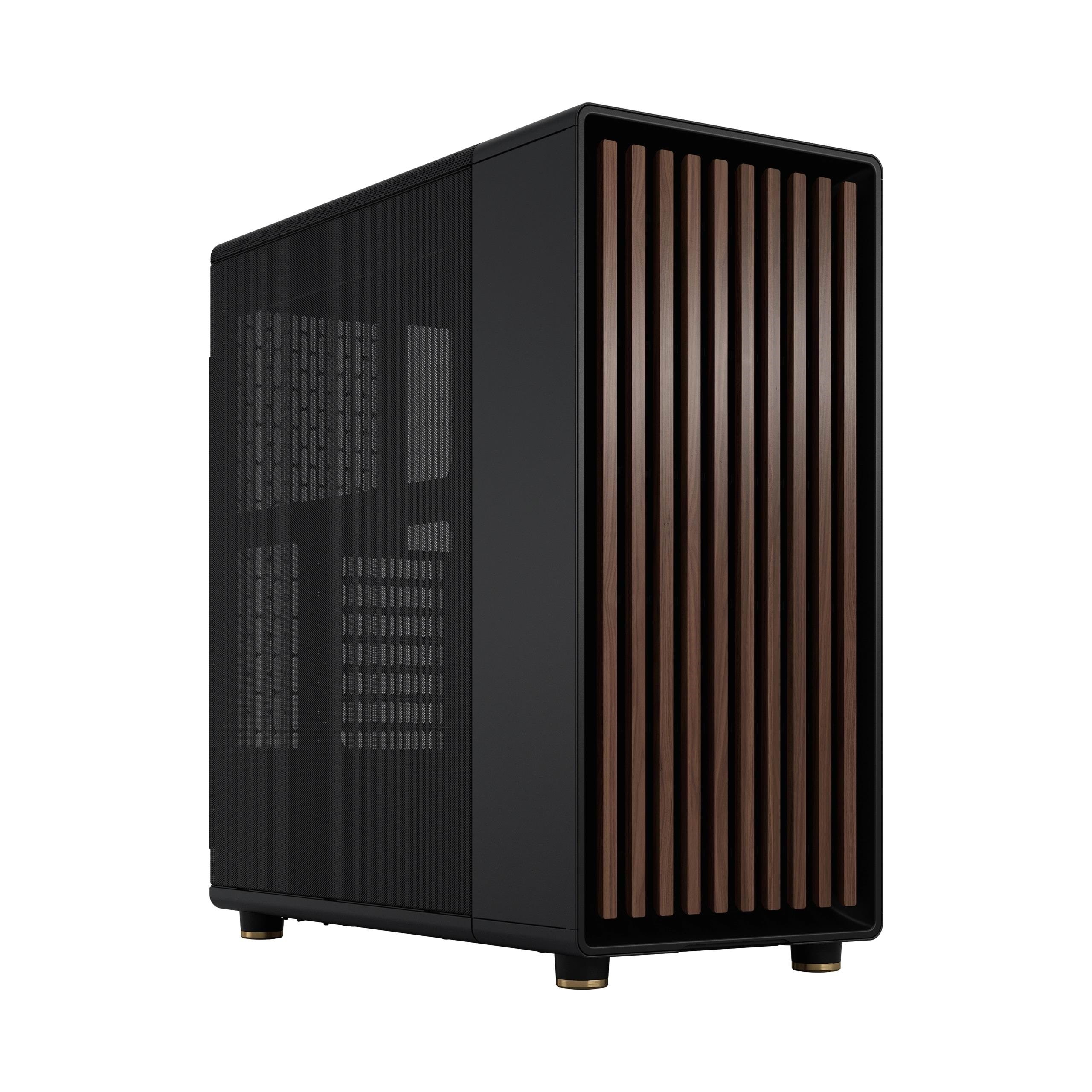 Fractal Design North Mesh - Charcoal Black - Gehäuse - Miditower - Schwarz - Gehaeuse - FD-C-NOR1C-01