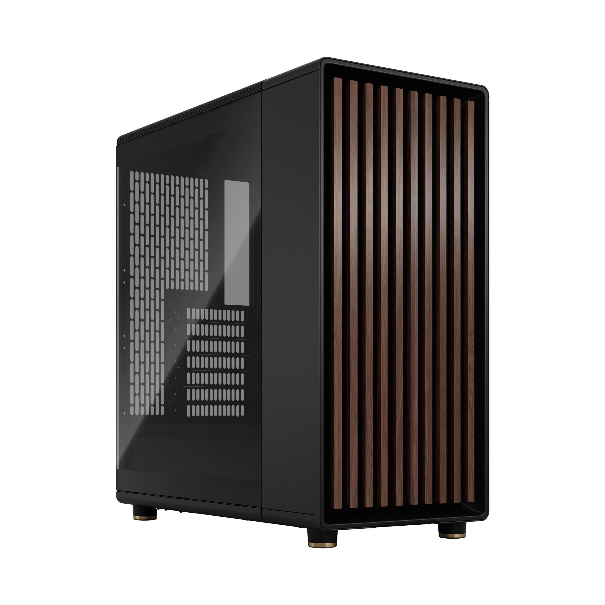 Fractal Design North TG - Charcoal Black - Gehäuse - Miditower - Schwarz - Gehaeuse - FD-C-NOR1C-02
