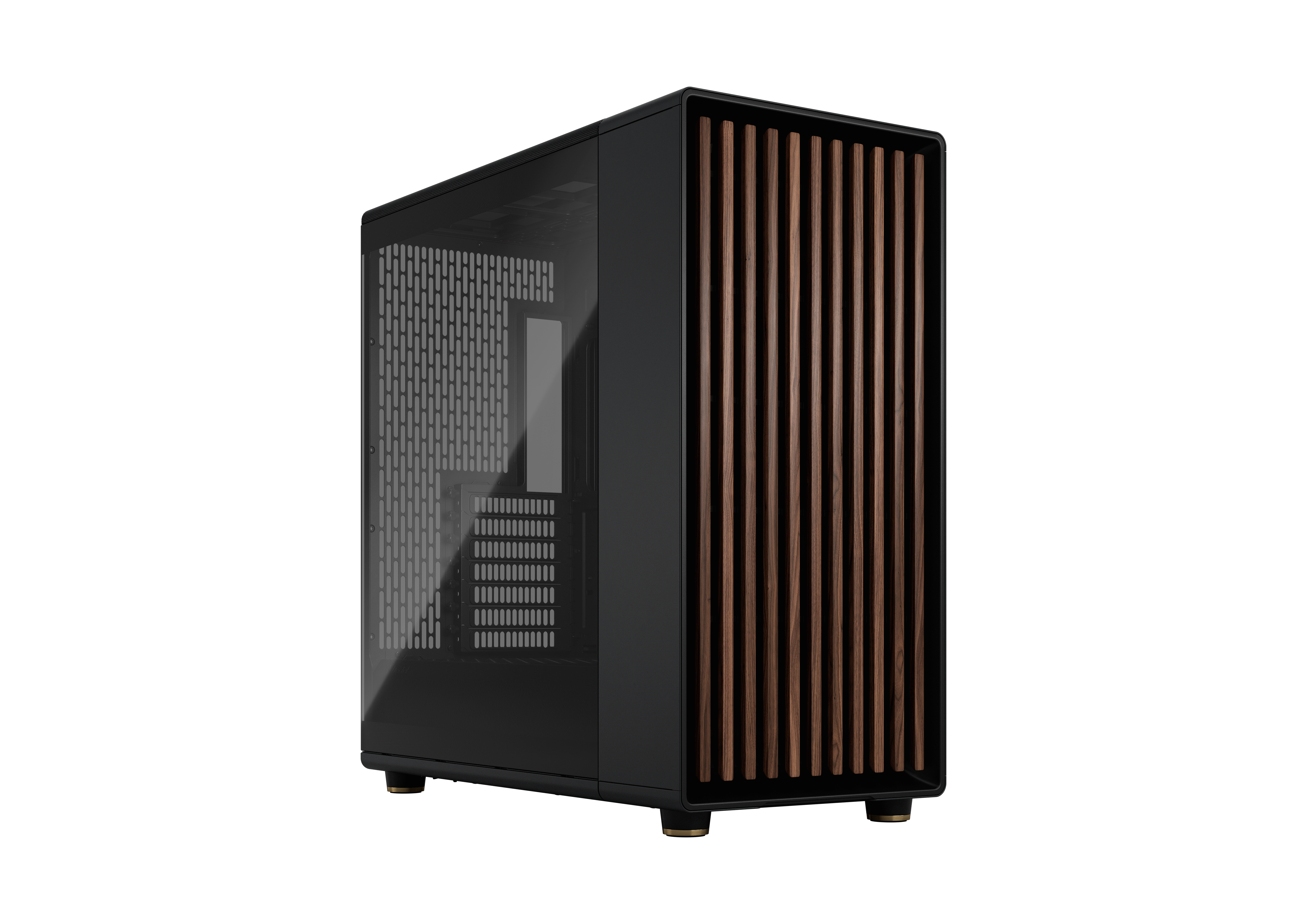 Fractal Design North XL TG Dark - Charcoal Black - Gehäuse - Miditower - Schwarz - Gehaeuse - FD-C-NOR1X-02