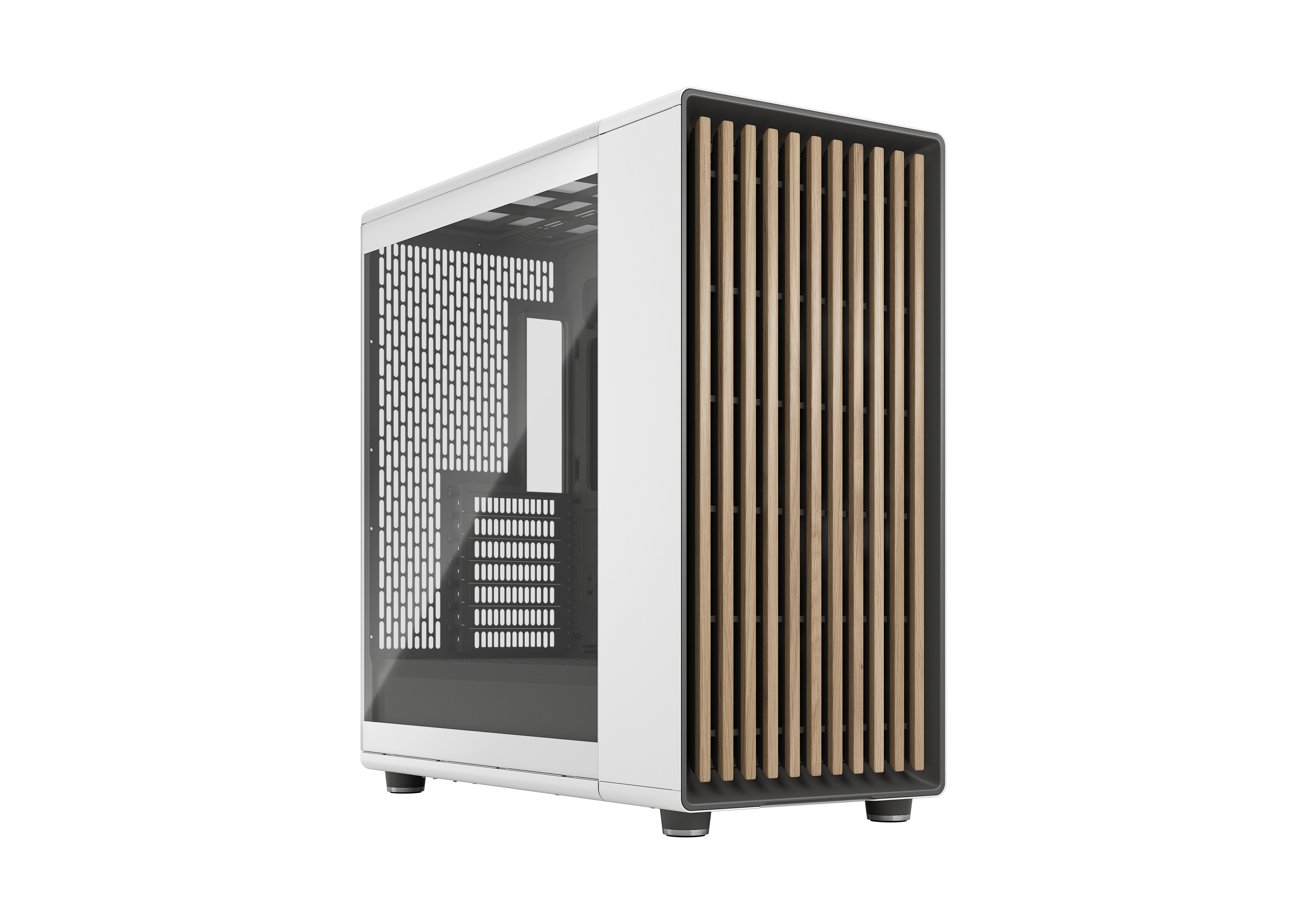 Fractal Design North XL TG - Chalk White - Gehäuse - Miditower - Weiß - Gehaeuse - FD-C-NOR1X-04