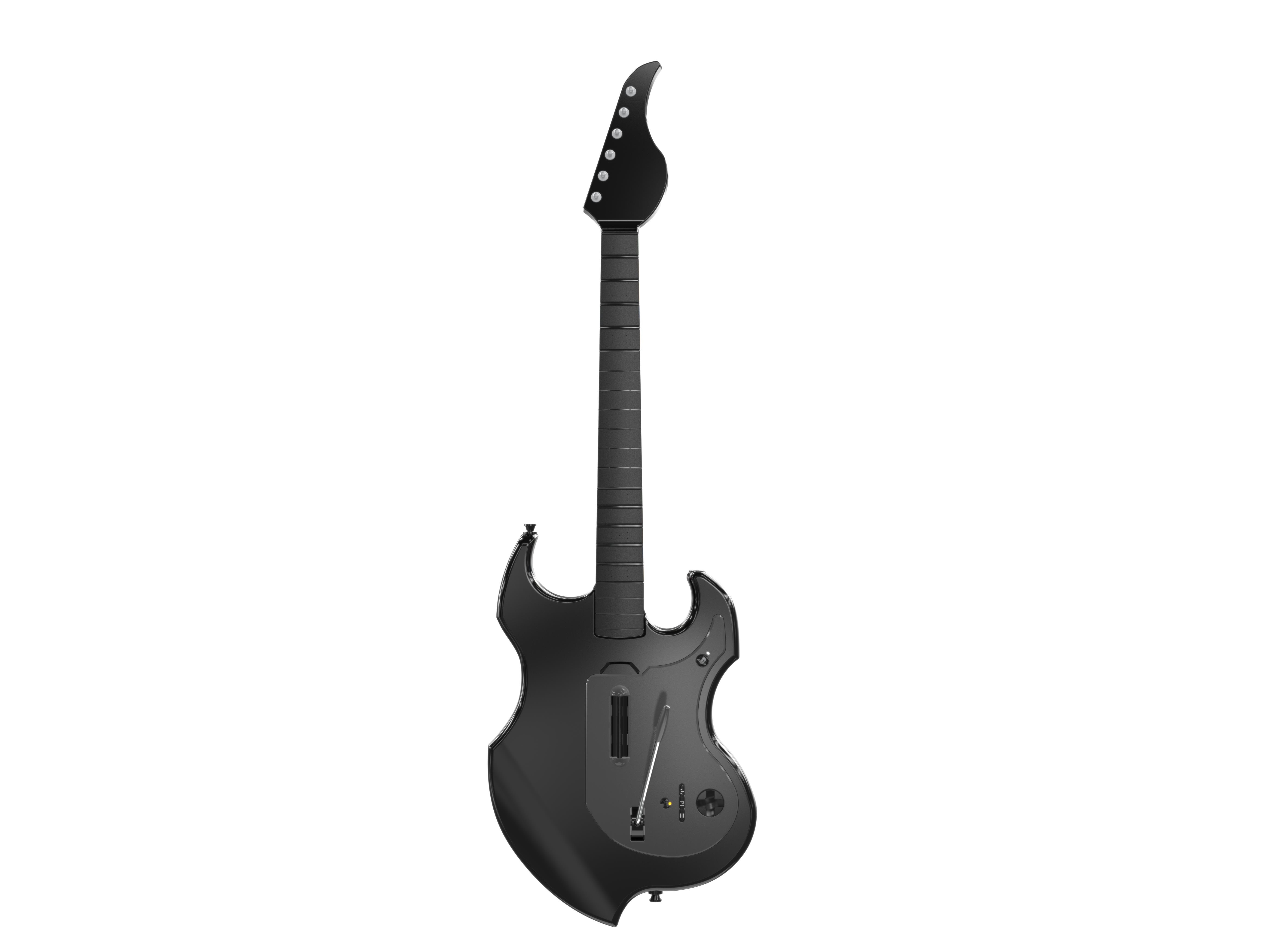 PDP RIFFMASTER - Playstation - Wireless Guitar controller - Sony PlayStation 4 - Gaming Zubehoer - 052-024-BK