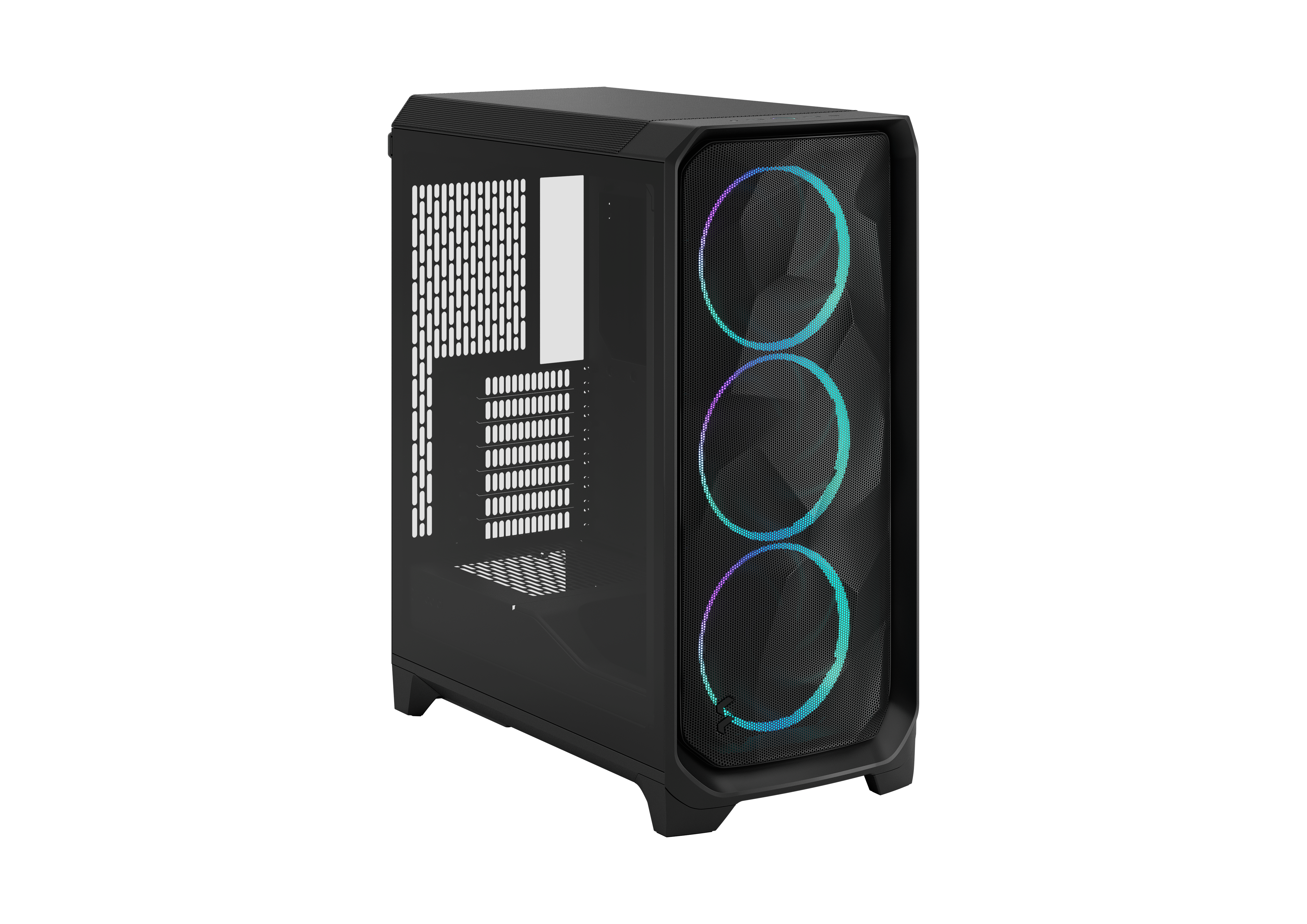 Fractal Design Meshify 3 Black RGB - Gehäuse - Miditower - Schwarz - Gehaeuse - FD-C-MES3A-06