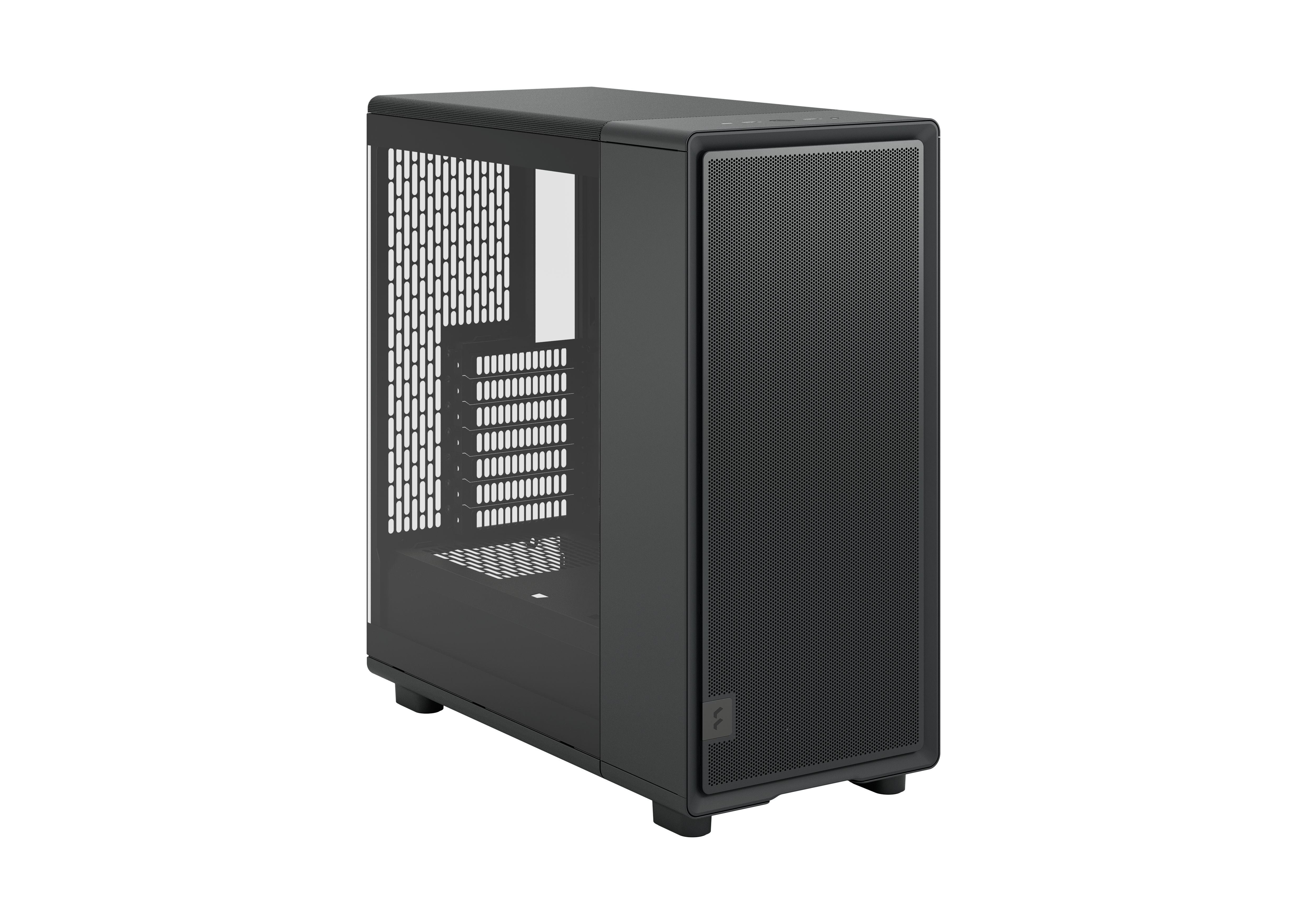 Fractal Design Epoch Black TG - Gehäuse - Miditower - Schwarz - Gehaeuse - FD-C-EPO1A-02