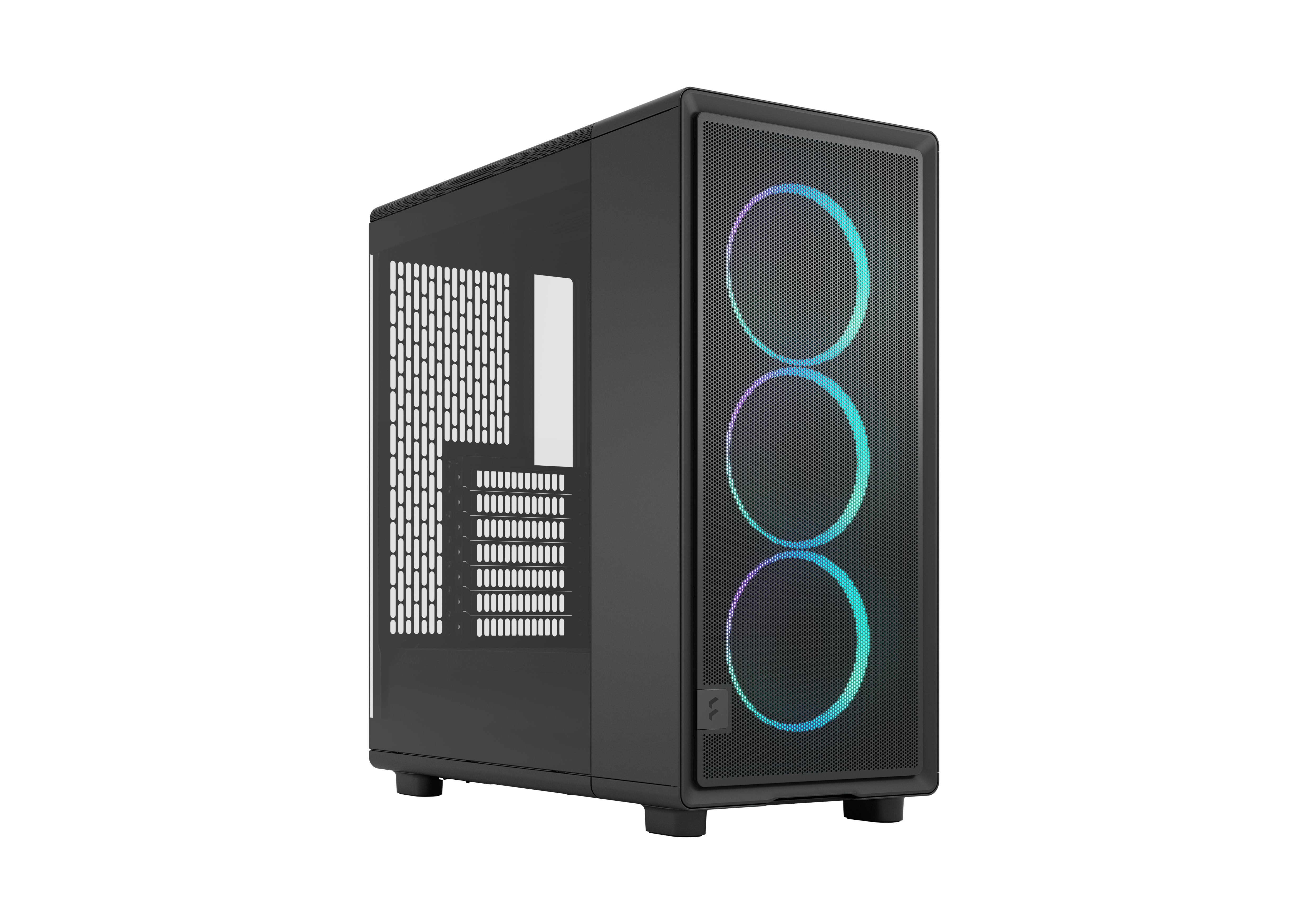 Fractal Design Epoch Black TG RGB - Gehäuse - Miditower - Schwarz - Gehaeuse - FD-C-EPO1A-04