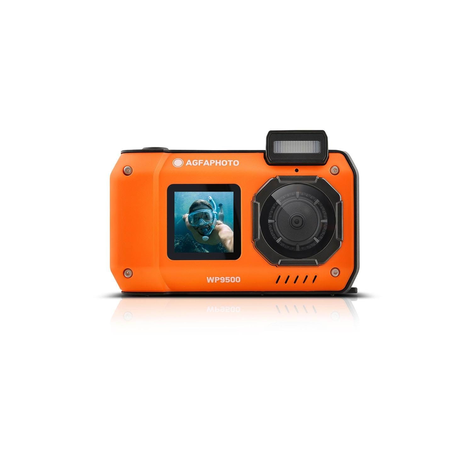 Agfa Photo Realishot WP9500 - Waterproof Compact Digital Camera - Orange - Digital Kameras - WP9500OG