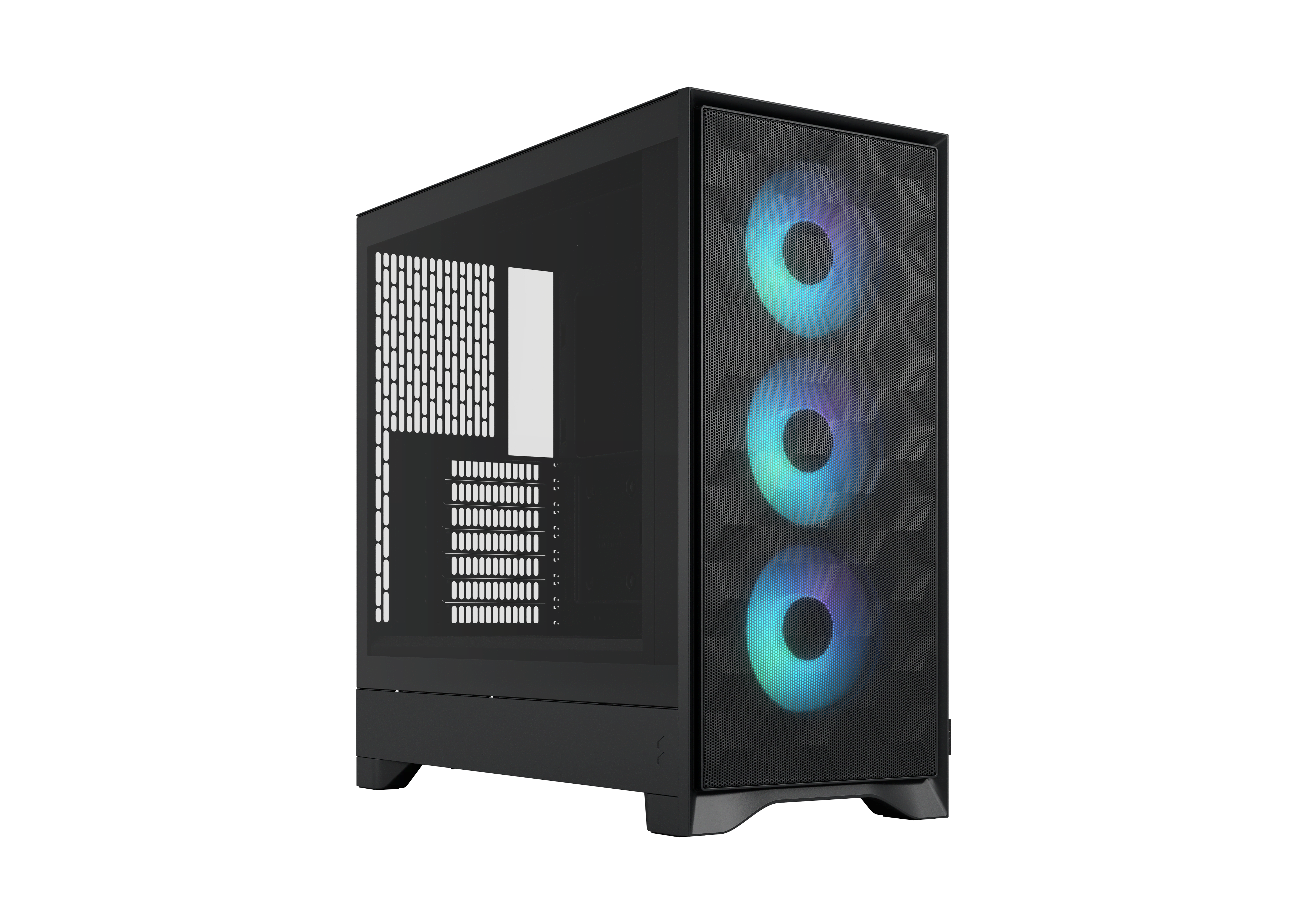 Fractal Design Pop 2 Air Black TG RGB - Gehäuse - Miditower - Schwarz - Gehaeuse - FD-C-POA2A-03