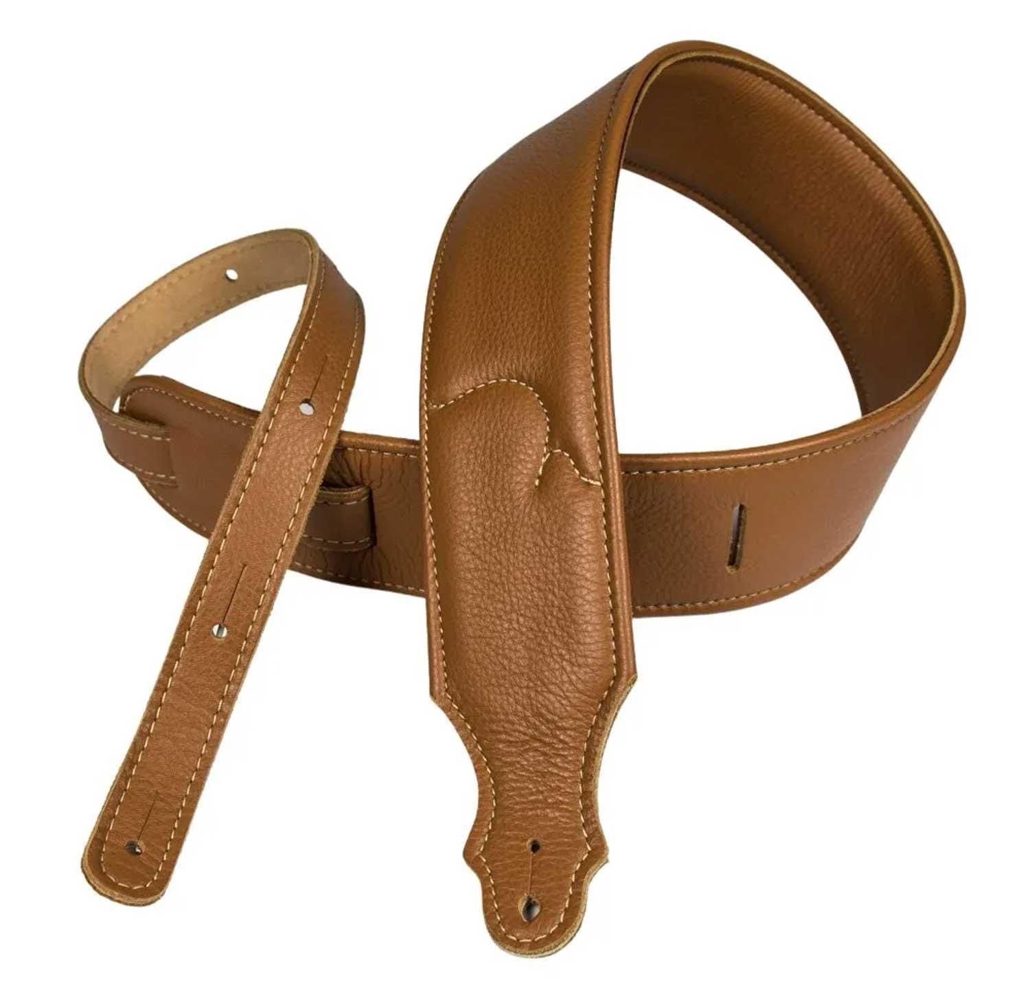 Franklin Guitar Strap - Glove Leather - Caramel - Musikinstrumente DJ Ausstattung - 200489