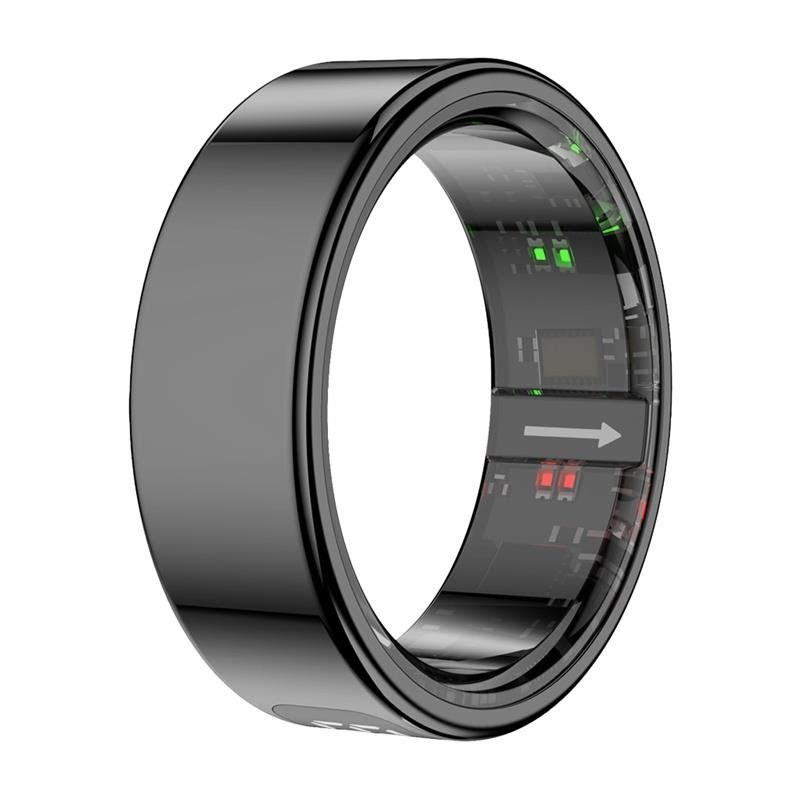 Colmi R12 Smart Ring - 18.3 mm - Size 8 - R12 Black 8