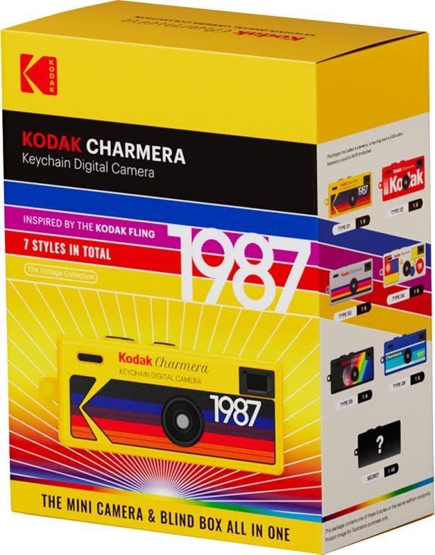 KODAK Charmera Keychain Digital Camera Blind Box (1 pc assorted) - Digital Kameras - RK0601