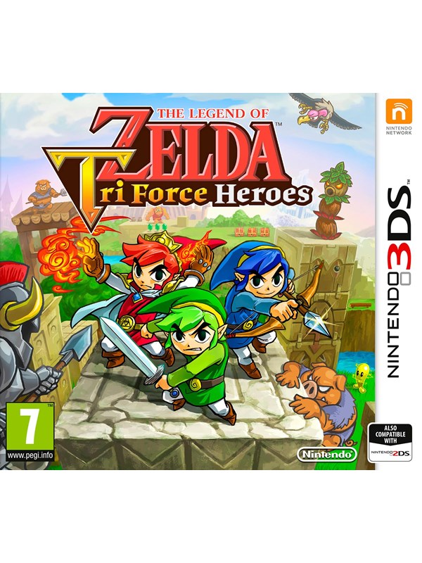 The Legend of Zelda: Tri Force Heroes - Nintendo 3DS - Action - PEGI 7