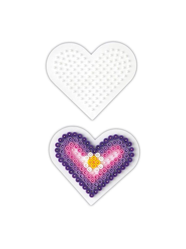 Hama Ironing Beads Plate-Heart Small