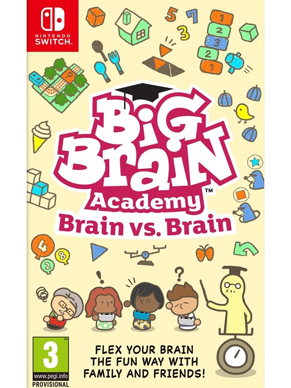 Big Brain Academy: Brain vs. Brain - Nintendo Switch - Puzzle - PEGI 3