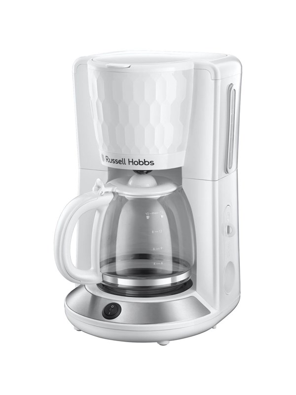 Russell Hobbs Honeycomb Coffee Maker White