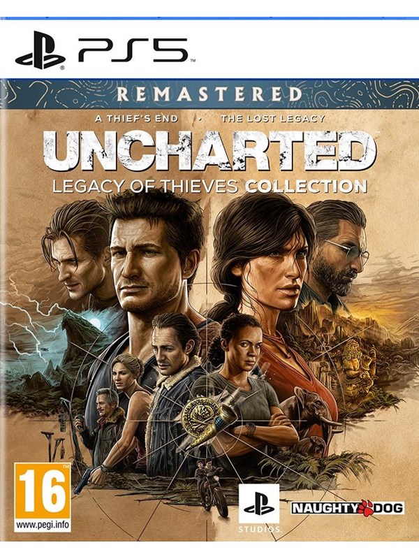 Uncharted: Legacy of Thieves Collection - Sony PlayStation 5 - Action/Abenteuer - PEGI 16