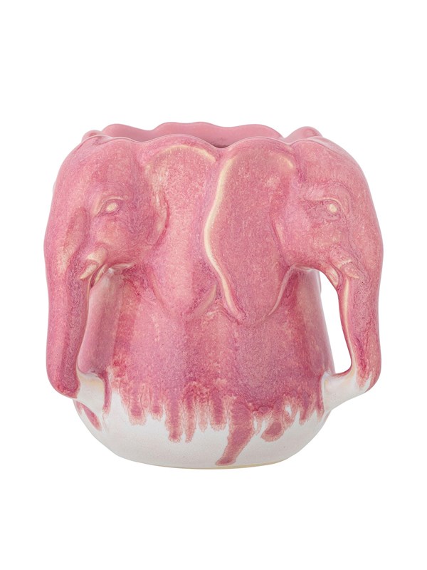 Bloomingville - Pontus Vase - Pink - Stoneware