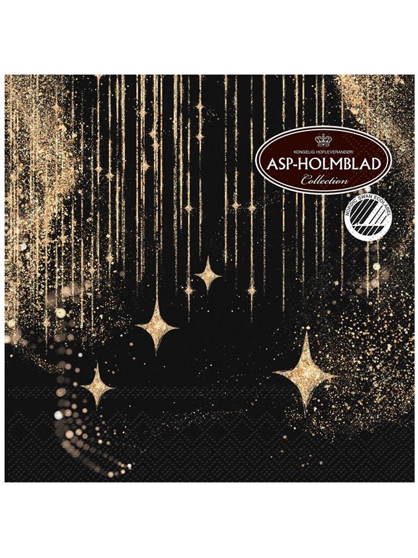 Asp-Holmblad Servietten "New Year Night Sky"