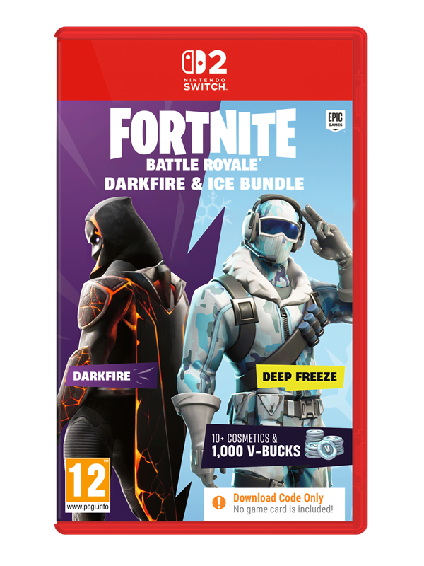 Fortnite: Darkfire & Ice Bundle (Code in a Box) - Nintendo Switch 2 - Action - PEGI 12