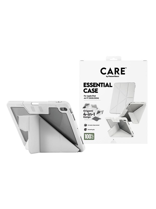 CARE by PanzerGlass Essential Case Light Grey iPad Air 11" (2024-2026)