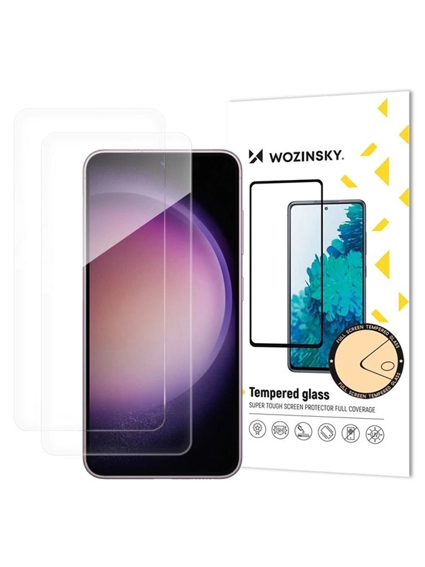Wozinsky Tempered Glass Tempered Glass for Samsung Galaxy S26 Ultra Compatible with Fingerprint Reader 2 Pcs