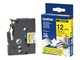 Papier, Fotopapier und Etiketten - Brother Tape brother 12 mm black/yellow - TZ631